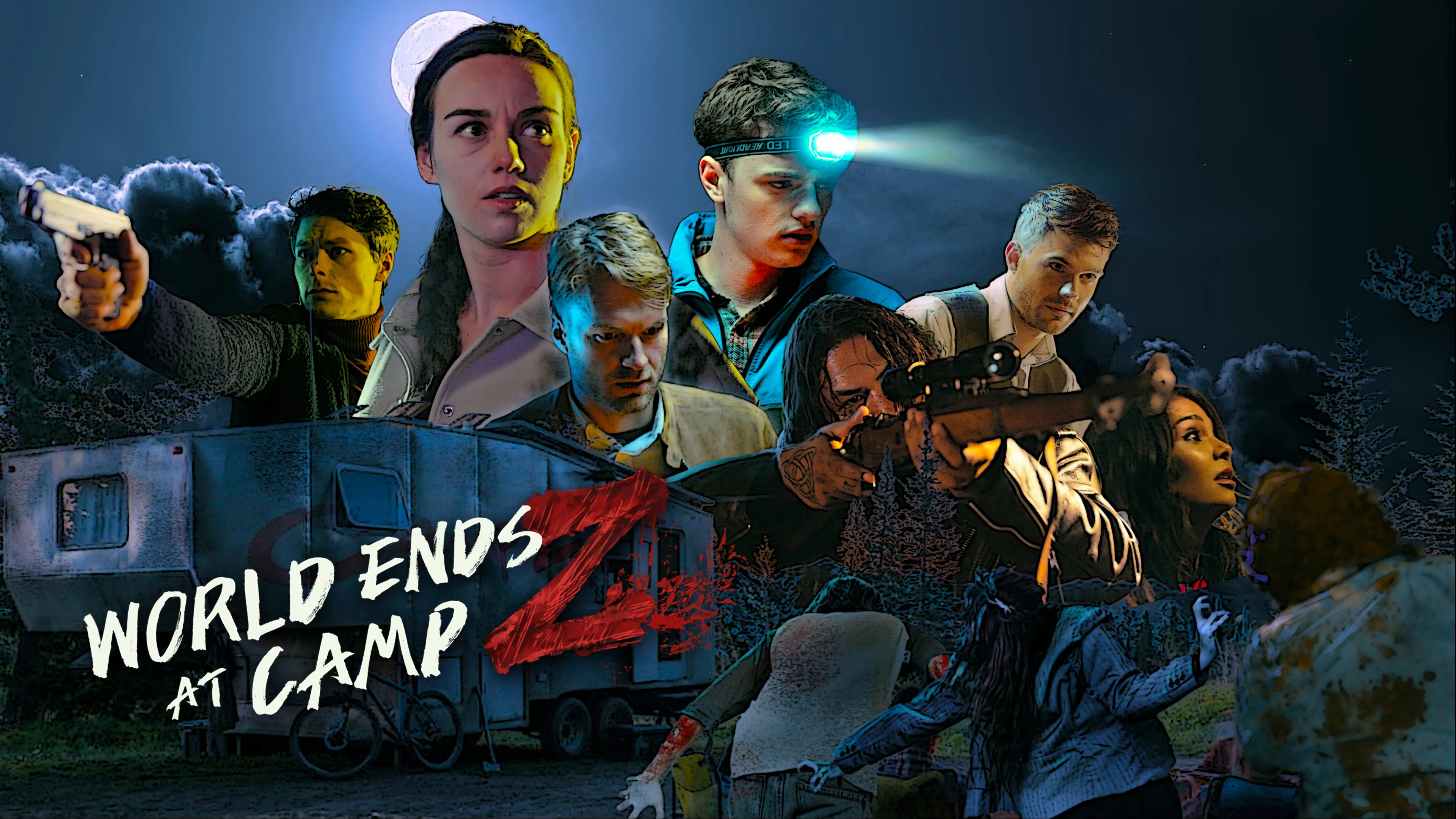World Ends at Camp Z poster
